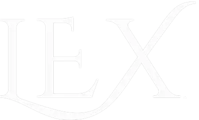 Lex Akademi ve Hukuk Firmasının resmi logosu.